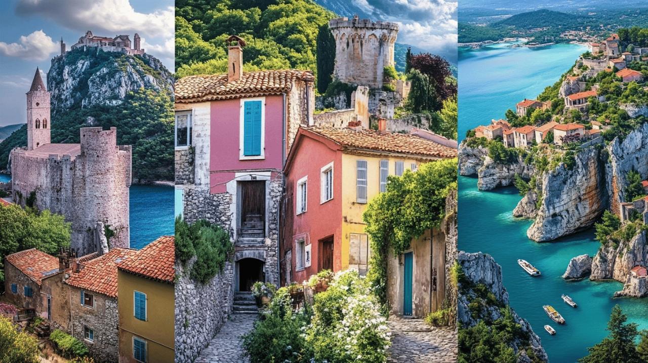 Decouvrez notre classement des 10 meilleurs lieux insolites a visiter en France parmi les villages perches medievaux
